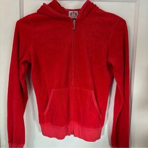 Juicy Couture terry cloth zip up